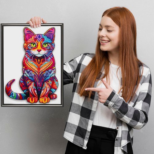 Medinė dėlionė KATĖ - Image 5