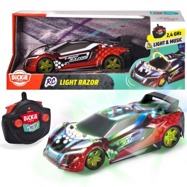 DICKIE Nuotoliniu būdu valdomas automobilis „Light Razor“ - Image 2