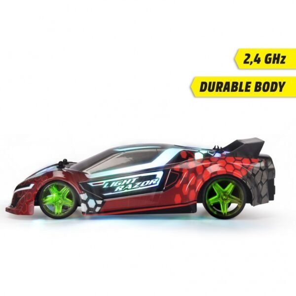 DICKIE Nuotoliniu būdu valdomas automobilis „Light Razor“ - Image 9