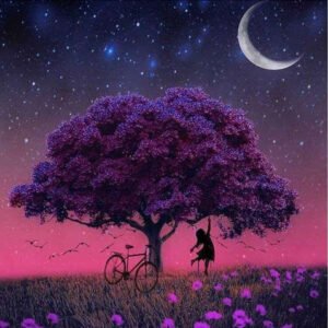 5D deimantinė mozaika „Medis“