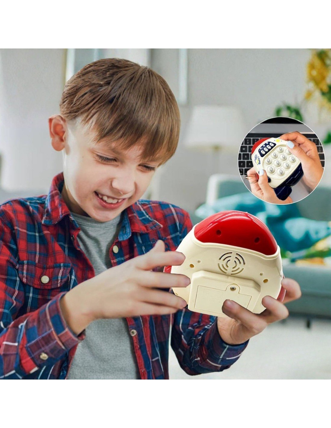 Interaktyvus žaidimas POP IT „Raketa“