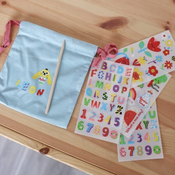 Kūrybinis rinkinys „Magic Bag su lipdukais“ - Image 13