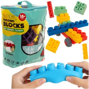 sensoriniai guminiai blokeliai