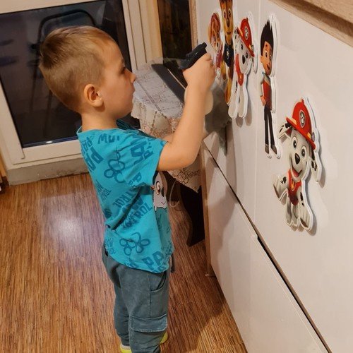 Žaislinis transformuojamas policijos lėktuvas