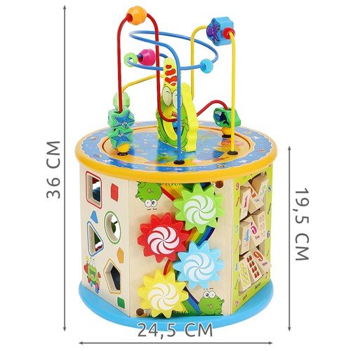 Didelis medinis veiklos kubas - Image 3