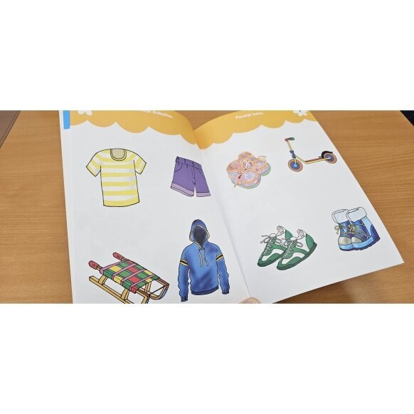 100 užduotėlių 2-3 metų vaikams. Logika, motorika, garsai, spalvos