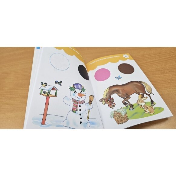 100 užduotėlių 2–3 metų vaikams. Logika, motorika, garsai, spalvos - Image 2