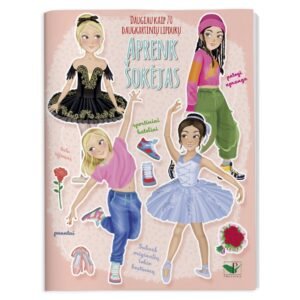 Aprenk šokėjas. Daugiau kaip 70 daugkartinių lipdukų