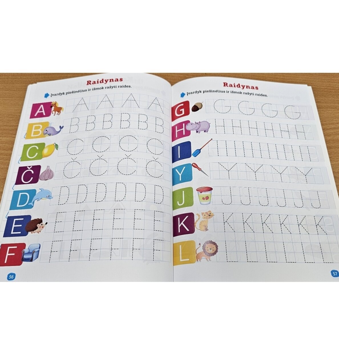 Loginio mąstymo ugdymas, rankos lavinimas, pažintis su skaičiais ir raidėmis. 4-5 metų vaikams - Image 6