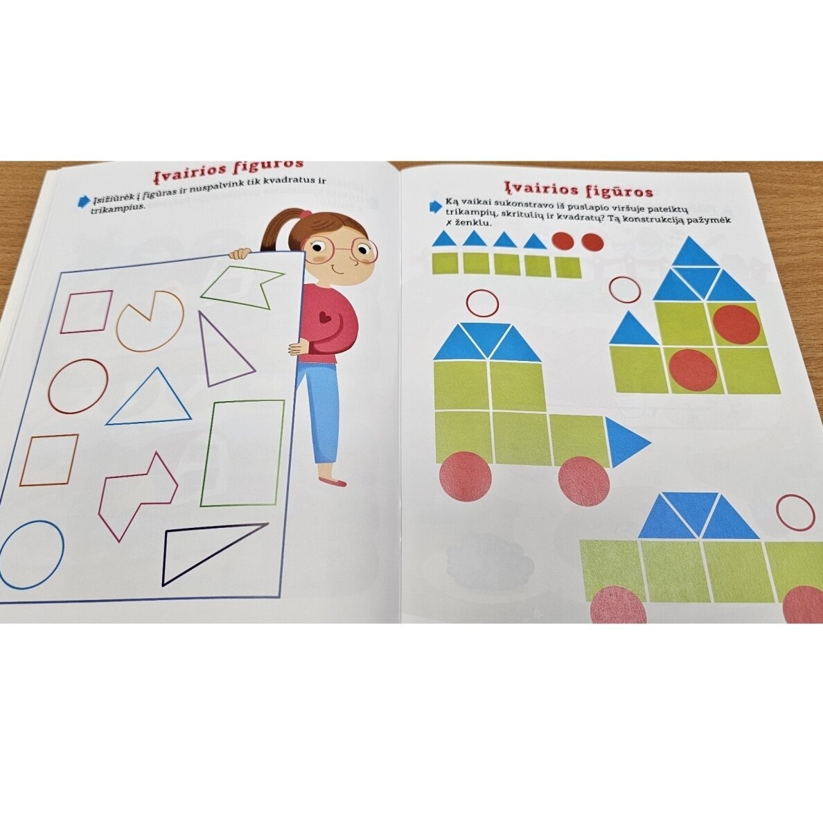 Loginio mąstymo ugdymas, rankos lavinimas, pažintis su skaičiais ir raidėmis. 4-5 metų vaikams - Image 5