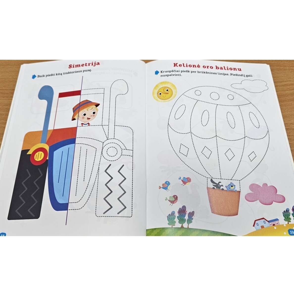Loginio mąstymo ugdymas, rankos lavinimas, pažintis su skaičiais ir raidėmis. 4-5 metų vaikams - Image 4