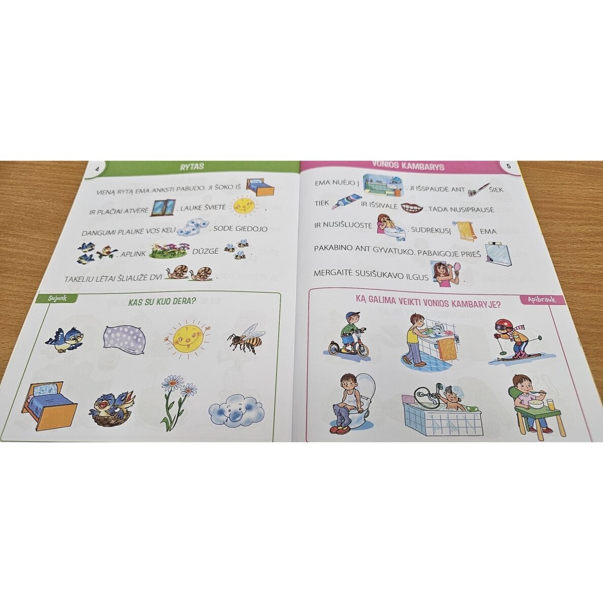 Skaitau vis geriau. 6 metų vaikams. Su atsakymais - Image 3