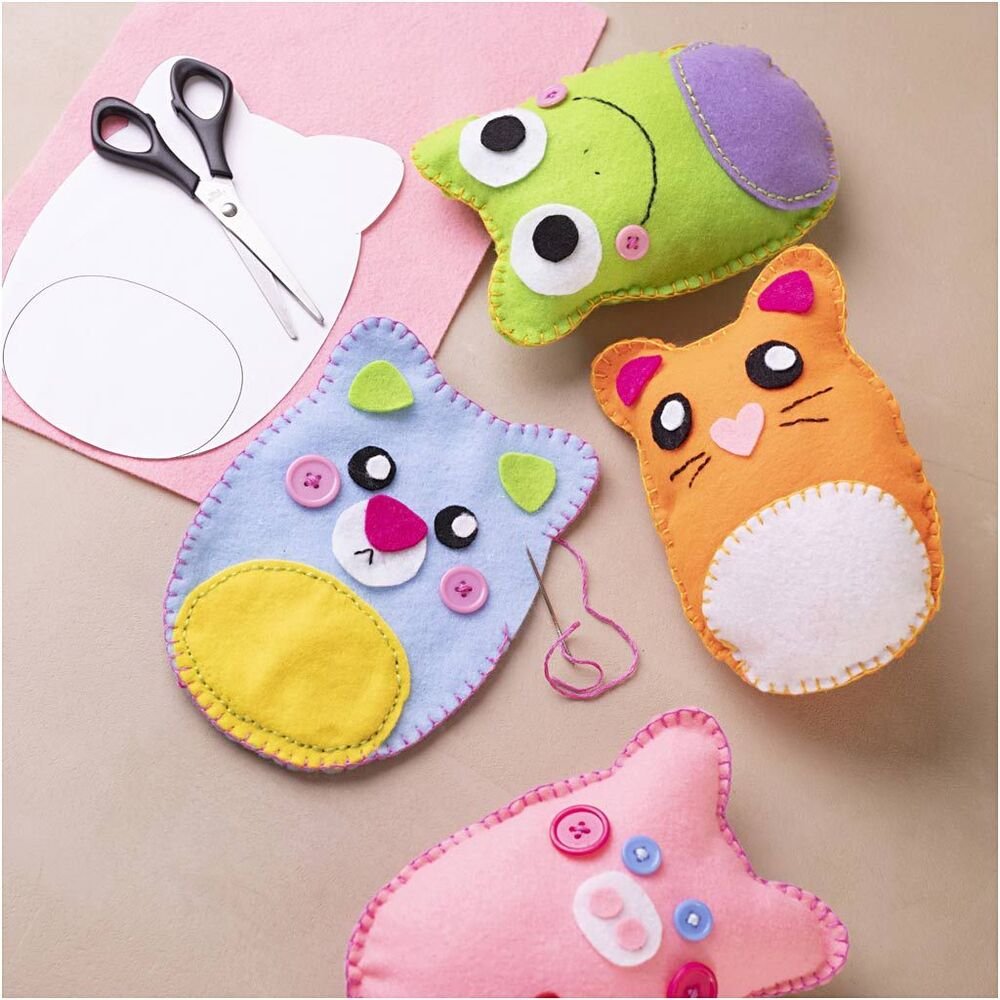 Creativ siuvimo rinkinys „Meškiukai“