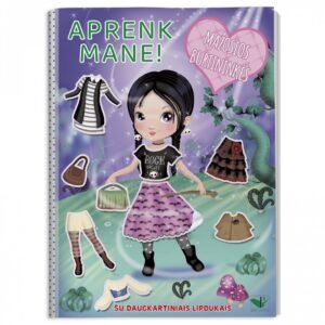 Aprenk mane! Mažosios burtininkės. Su daugkartiniais lipdukais