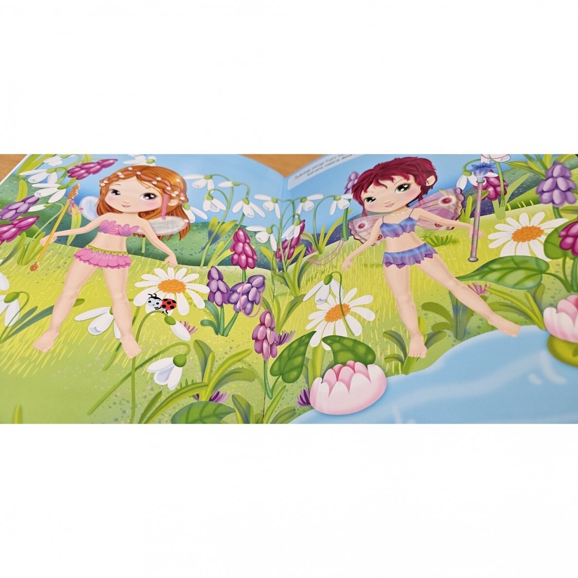 Aprenk mane! Mažosios fėjos. Su daugkartiniais lipdukais - Image 3