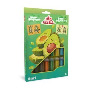 Red Castle kūrybinis smėlio rinkinys 2in1 „Avokadai“
