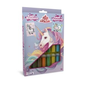 Red Castle kūrybinis smėlio rinkinys 2in1 „Vienaragis“