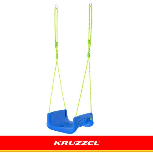 Vaikiškos sūpynės 3in1, žaliai mėlynos - Image 10