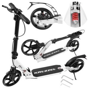 Sulankstomas paspirtukas KRUZZEL Hyperion W 26141 – 200 mm ratai, diskinis stabdis