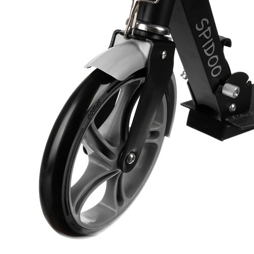 Sulankstomas paspirtukasL, pilkas – 200 mm ratai - Image 11