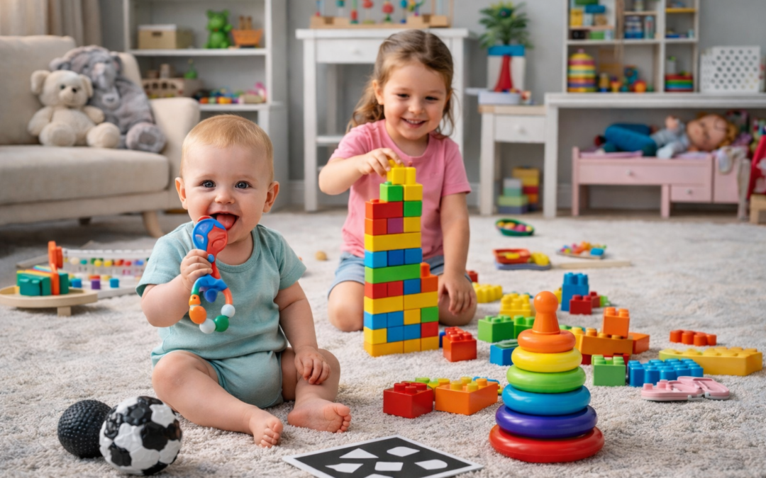 Žaislai pagal vaiko amžių: kaip išsirinkti tinkamiausius žaislus nuo kūdikio iki 5 metų – 10 naudingų patarimų tėvams