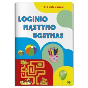 Loginio mąstymo ugdymas. 5–6 metų vaikams