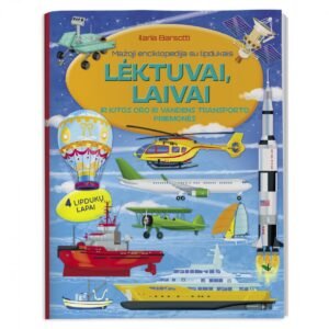 Mažoji enciklopedija su lipdukais. Lėktuvau, laivai ir kitos oro ir vandens transporto priemonės