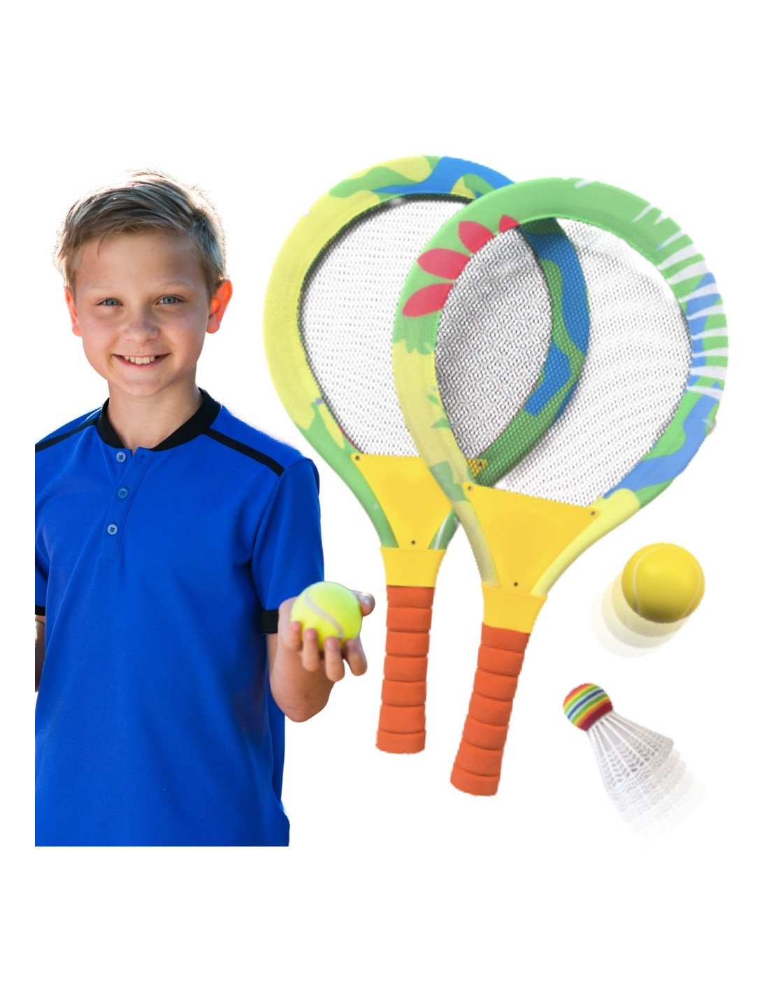 Paplūdimio badmintono rakečių rinkinys