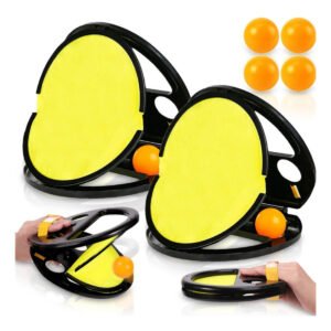 Kamuoliuko gaudymo žaidimas „Catch Ball“ – 2 gaudyklės + 4 kamuoliukai