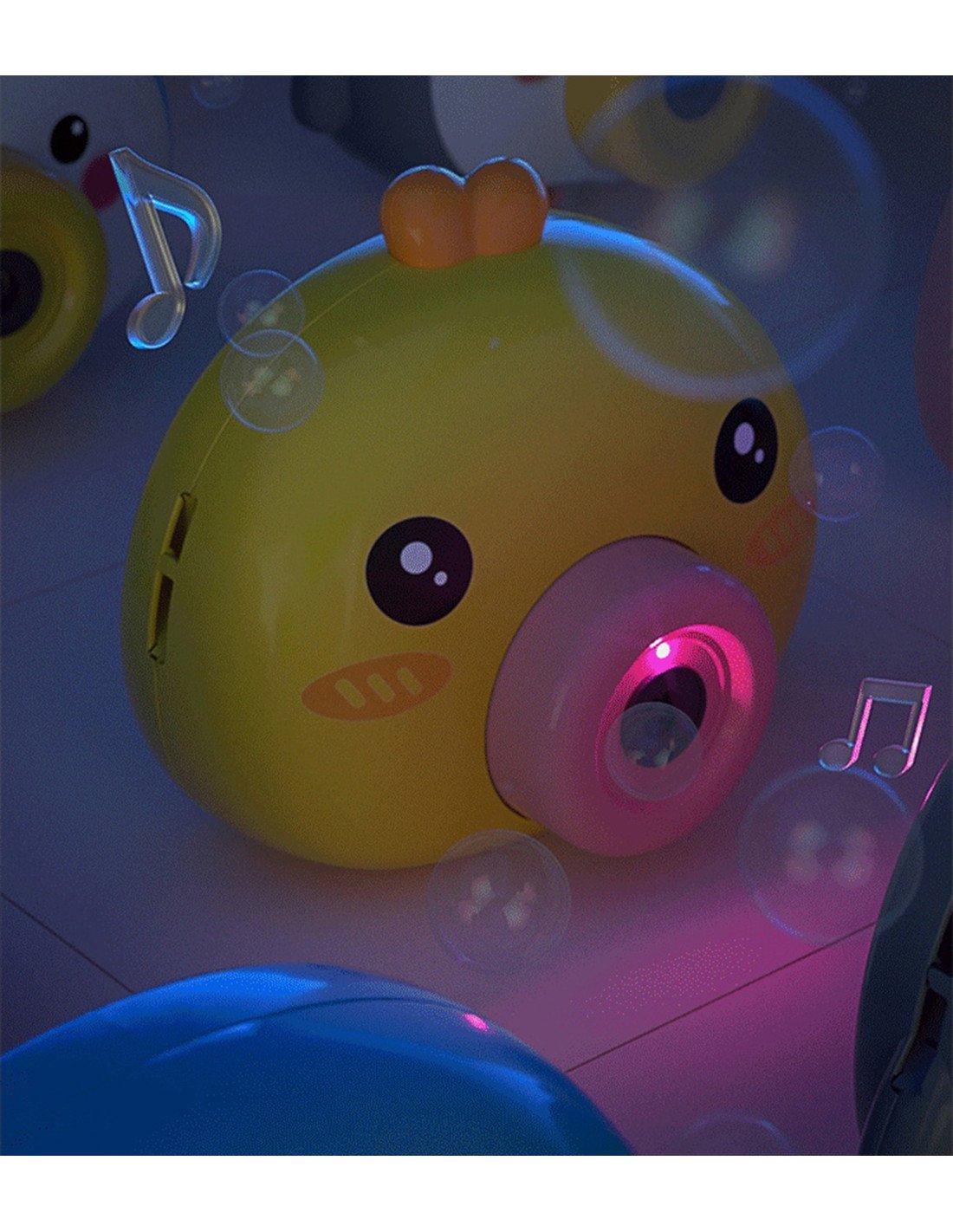 Muilo burbulų aparatas „Viščiukas“ su garsais ir švieselėmis - Image 4