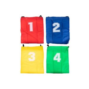 Šokinėjimo maišų rinkinys „Kinder Party“ – 4 vnt.