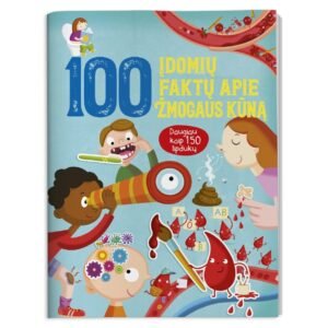 100 įdomių faktų apie žmogaus kūną. Daugiau kaip 150 lipdukų