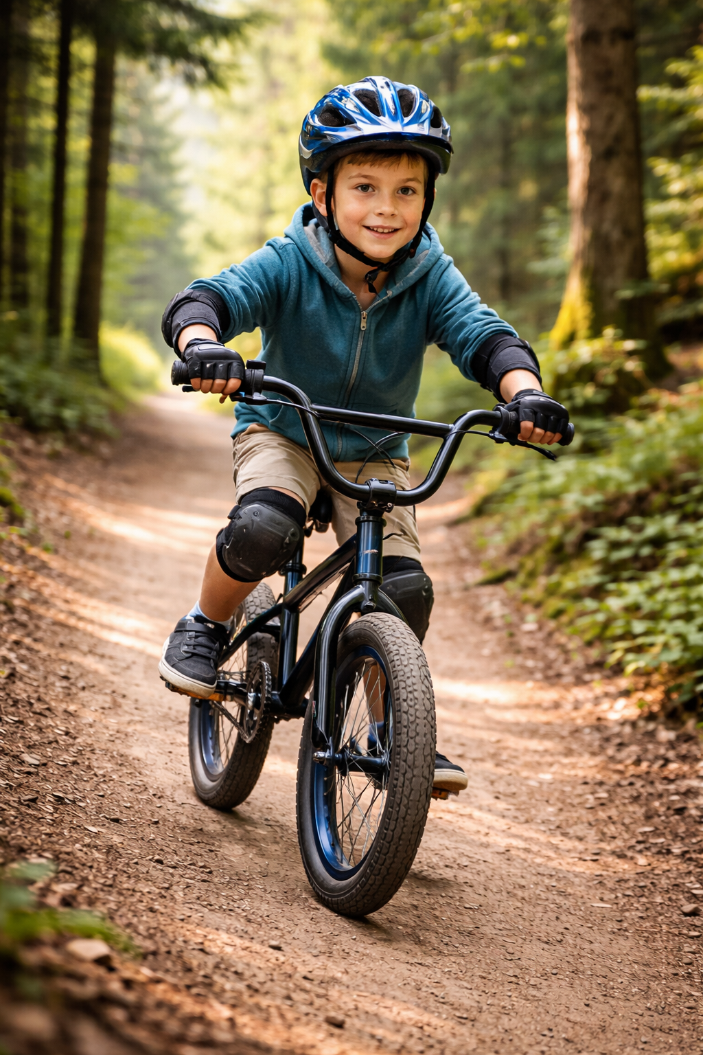 Išvados: kaip išrinkti dviratį vaikui su ramia galva Renkantis vaikišką dviratį svarbiausia ne vaikytis madų, o įvertinti savo vaiko kasdienybę. Kur jis važinės? Kiek turi patirties? Ar yra drąsus? Koks dydis leis jaustis saugiai? Dviračio tipas, padangos, stabdžiai ar pavaros turėtų „augti“ kartu su vaiko įgūdžiais, o ne būti per sudėtingi nuo pat pradžių. Pradėkite nuo paprasto klausimo: kur mes iš tikrųjų važiuosime – mieste, parke ar miško takais? Tuomet, įvertinę vaiko ūgį, kojos ilgį ir išbandę dviratį gyvai, galėsite išsirinkti variantą, kuris bus ir saugus, ir patogus. Jūs geriausiai pažįstate savo vaiką. Šis gidas tik padeda paprasčiau suprasti techninius dalykus ir priimti sprendimą. Tinkamai parinktas dviratis vaikui tampa ne tik žaislu, bet ir priemone auginti pasitikėjimą savimi, savarankiškumą ir judėjimo džiaugsmą.