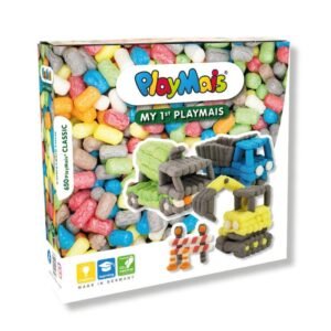 PlayMais, statybos, konstravimo rinkinys, kūrybinis žaidimas, kukurūzų detalės, edukacinis žaislas, smulkiosios motorikos lavinimas, kūrybiškumo lavinimas, tvarus žaislas, veikla vaikams