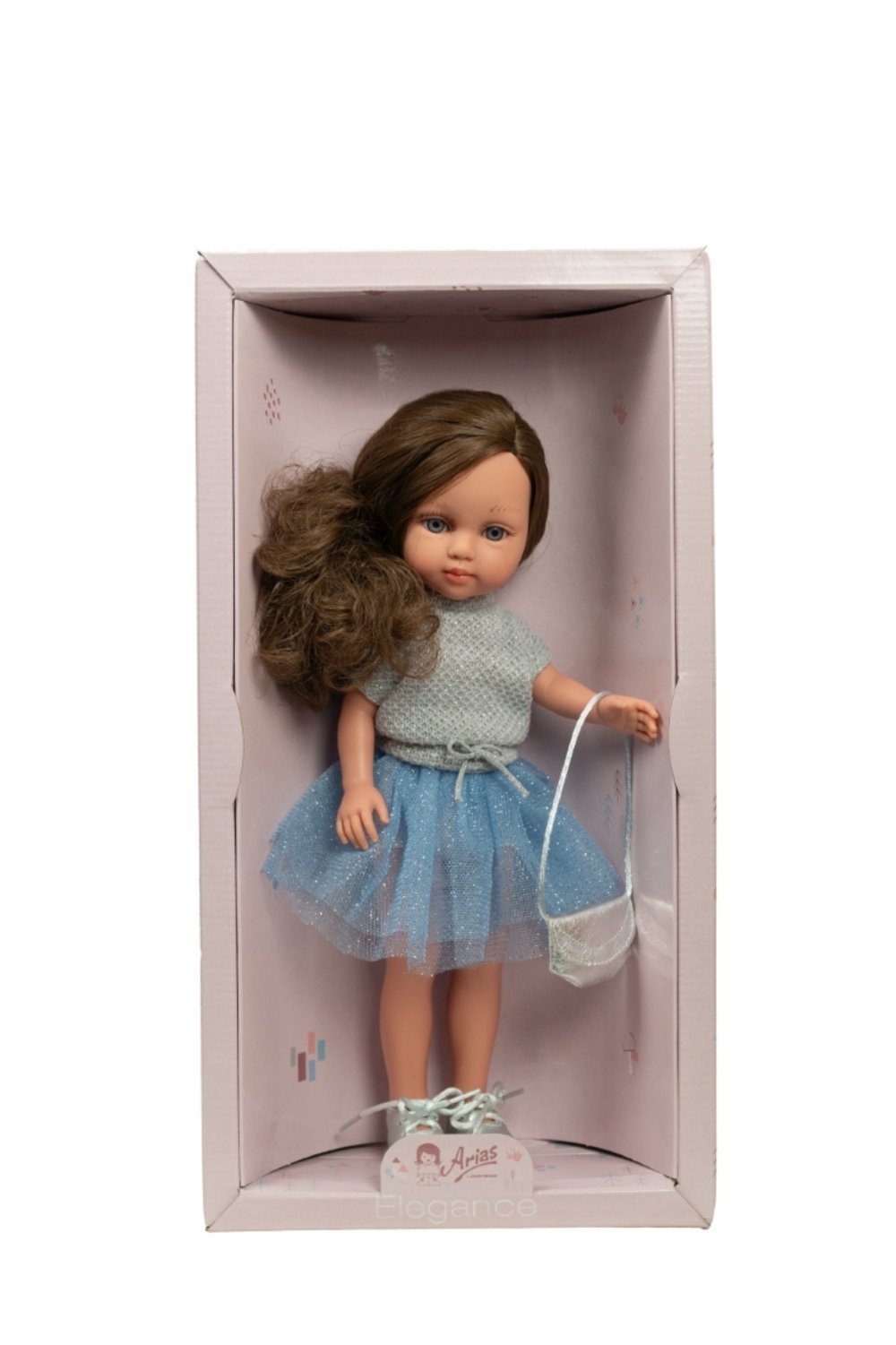 Arias lėlė Carlota mėlynu sijonėliu, 36 cm - Image 2