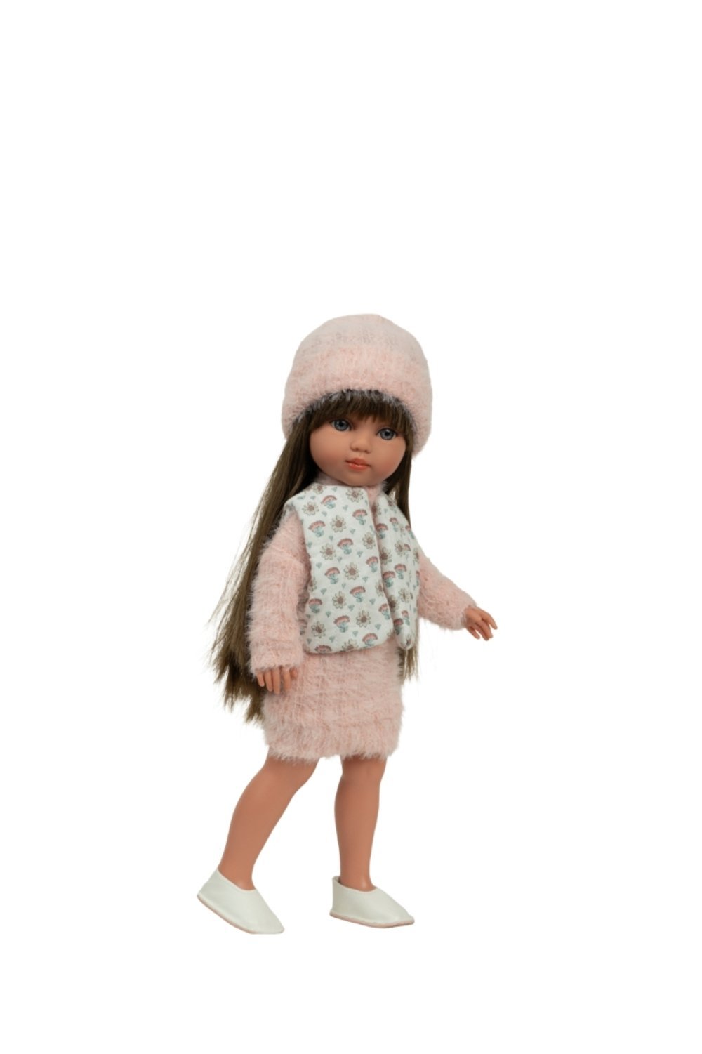 Arias lėlė Carlota pūkuota suknele, 36 cm
