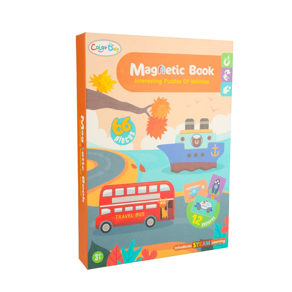 Magnetinė dėlionė „Transportas“ - Image 8