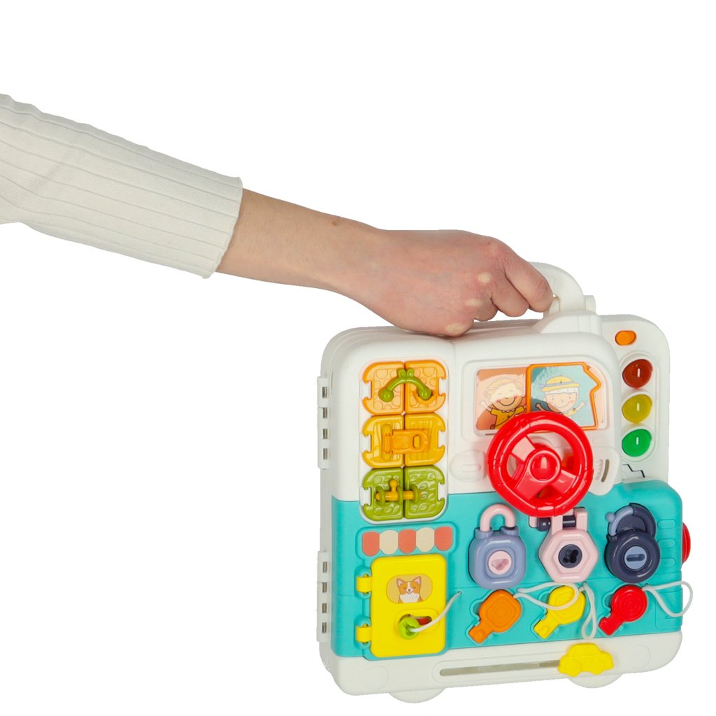 Sensorinė manipuliacinė lenta lagaminėlyje - Image 9