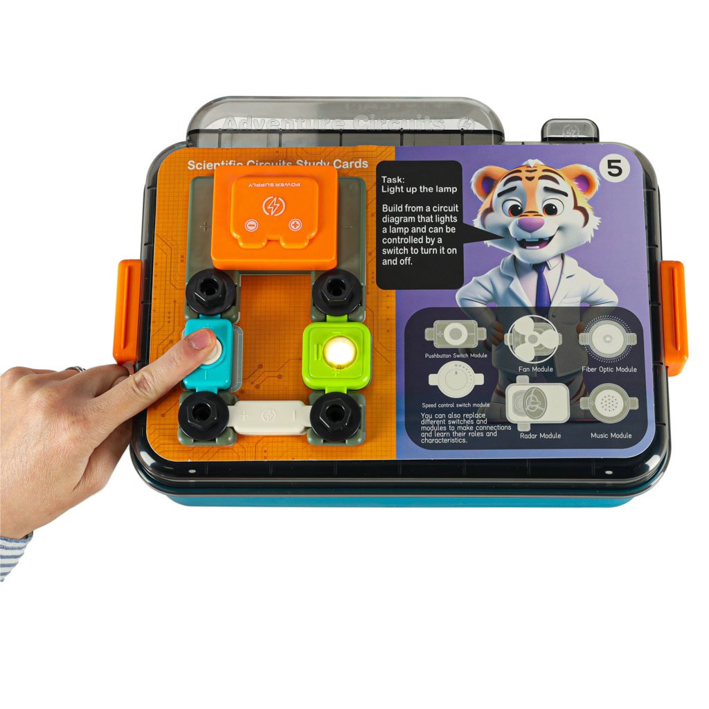 STEAM edukacinis elektronikos rinkinys, 58 dal. - Image 13