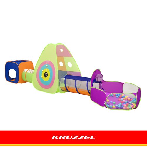 Palapinių rinkinys su tuneliais ir 100 kamuoliukų - Image 3