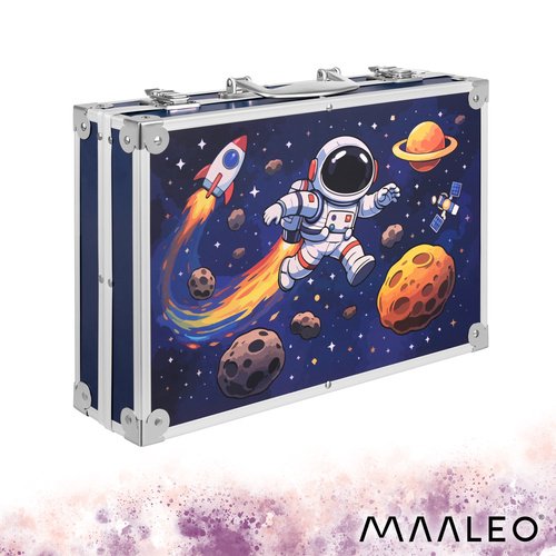 Piešimo ir tapybos rinkinys lagamine „Astronautas“, 145 dalių - Image 8