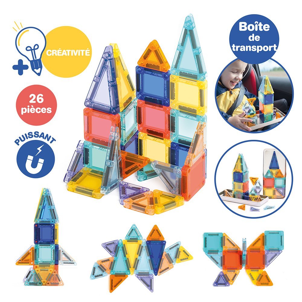 LUDI magnetinis konstruktorius „Mini“, kelioninis formatas