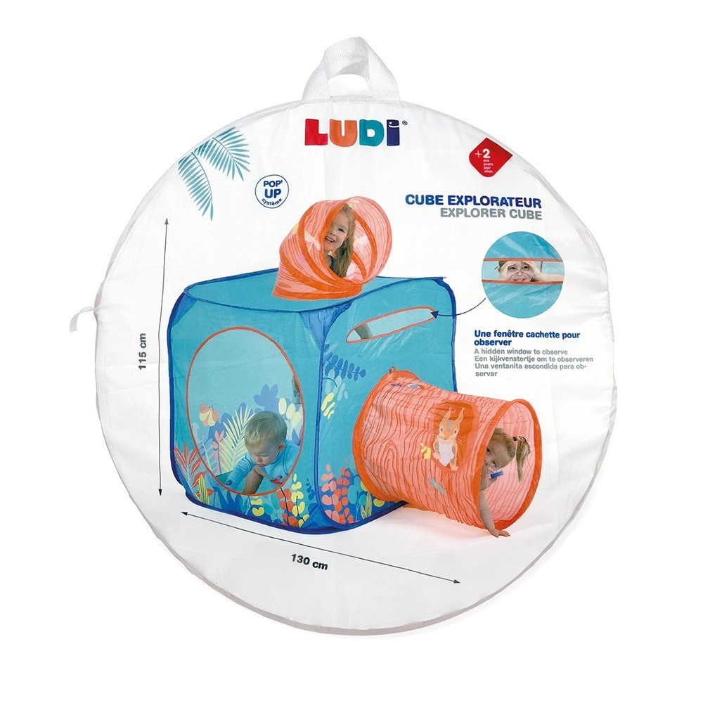 LUDI žaidimų tunelis–palapinė „Mažasis tyrinėtojas“ - Image 3