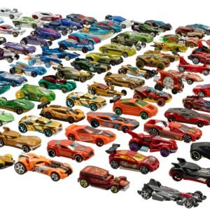 Hot Wheels mašinėlė 1:64 – įvairiaspalvių modelių pavyzdžiai eilėmis (parduodama viena atsitiktinė mašinėlė)