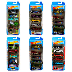 Hot Wheels automodeliukų rinkinys, 5vnt. (atsitiktinis variantas)