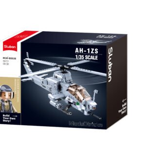 Sluban karinio sraigtasparnio konstruktorius AH-1Z – „Model Bricks“ pakuotė, 1:35 mastelis