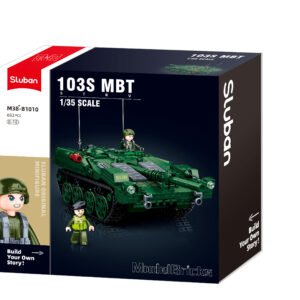 Sluban Stridsvagn 103 tanko konstruktorius – „Model Bricks“ pakuotė, 1:35 mastelis