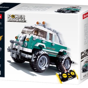 Sluban RC visureigis 4x4 T2 – Power Bricks konstruktoriaus pakuotė