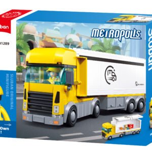 Sluban konstruktorius sunkvežimis – „Metropolis“ serijos pakuotė, 269 detalės
