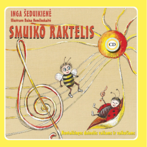 Dainų knygelė su CD „Smuiko raktelis“